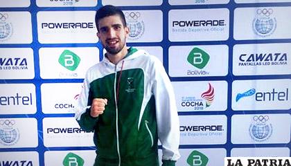 Mohamed Dames además ganó un cupo en los Panamericanos