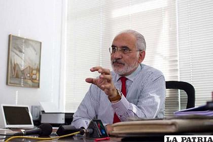 El expresidente, Carlos Mesa /Correo del Sur