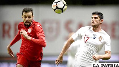 Portugal y Túnez igualaron 2-2 en partido amistoso