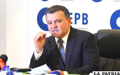 Ronald Nostas, presidente de los empresarios privados se refiere a las nuevas políticas del Gobierno /CPEB