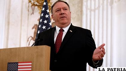 El secretario de Estado de EE.UU., Mike Pompeo /infobae.com
