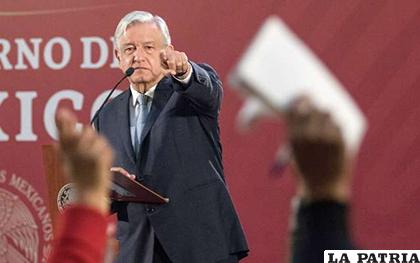Andrés Manuel López Obrador, presidente de México, durante su conferencia de prensa /amazonaws.com