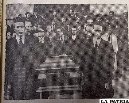 El sepelio de Medinaceli en La Paz, 13 de mayo de 1949