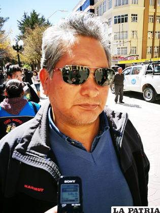 Sergio Rosales, dirigente vecinal /LA PATRIA