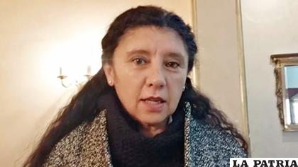 La directora de UNITAS, Susana Eróstegui /ANF