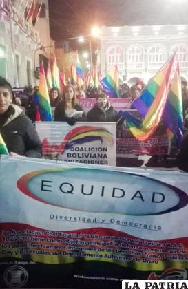 LGBTI pide dejar de vivir en una sociedad del odio /LA PATRIA