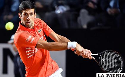 El serbio está nuevamente en semifinales de los Masters 1000 de Roma /EFE