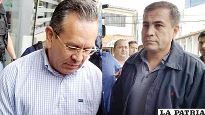 Los expolicías, Gonzalo Medina y Fernando Moreira /ANF