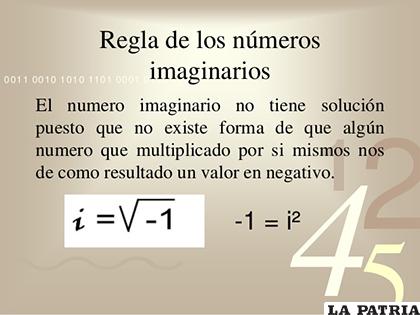 Los números imaginarios tienen muchas aplicaciones /IMAGE.SLIDESHARECDN.COM