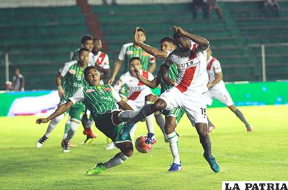 En la ida ganó Oriente Petrolero 4-1 en Santa Cruz el 13/03/2019 /APG