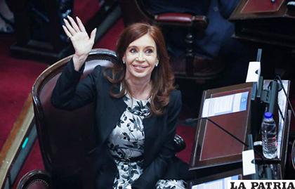 La exmandataria argentina Cristina Fernández hará binomio con Alberto Fernández en las próximas elecciones /notimundo.com.ec