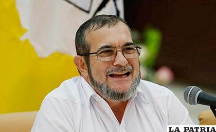 El líder de la FARC, Rodrigo Londoño, conocido como 