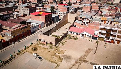 En el sector no se hicieron obras para preservar el complejo deportivo /Alejandro Valdez/LA PATRIA