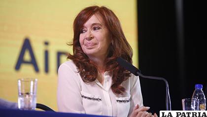 Expresidenta de Argentina Cristina Fernández /La Vanguardia