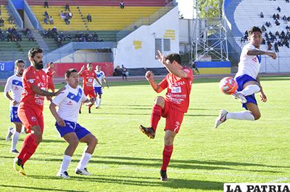 En el partido de ida ganó San José 3-1 en Oruro el 17/03/2019 /LA PATRIA