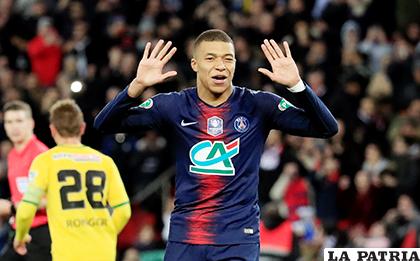 Kylian Mbappé continuará vistiendo la casaca del PSG /uvnimg.com