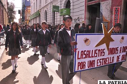 18.250 estudiantes siguen el legado de Juan Bautista de La Salle, a nivel nacional /LA PATRIA/ARCHIVO