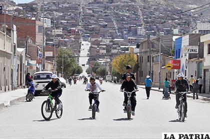 La ciclovía buscará fomentar el transporte en bicicleta /LA PATRIA/ARCHIVO