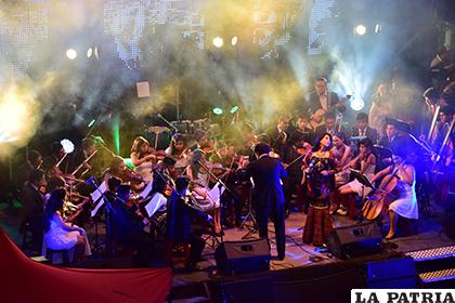 Orquesta Filarmónica de Oruro siempre espectacular /LA PATRIA/Archivo