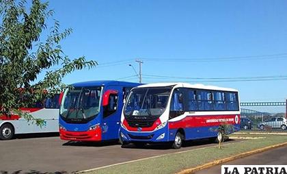 Solo cuatro buses de la UTO están brindando servicio Urbano /LA PATRIA