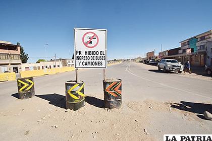 Municipios se dieron modos para impedir el tránsito vehicular /LA PATRIA /ARCHIVO
