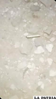 En el lugar se encontraron residuos de un proyectil de arma de fuego /RR.SS.
