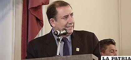 Marco Arze presidente de la FBB /APG