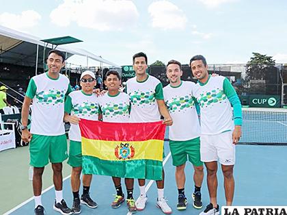 Tenistas bolivianos esperan que la pandemia sea controlada para volver a las canchas /cortesía FBT