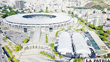 El complejo Maracaná ahora es un hospital de campaña /EFE