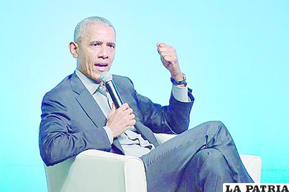 El expresidente de Estados Unidos, Barack Obama, 
criticó las acciones de Trump frente al Covid-19 /EFE
