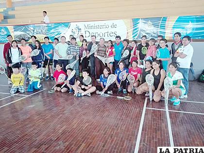 El bádminton en procura de contar con ideas creativas para seguir motivando a sus deportistas /LA PATRIA /Archivo