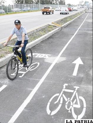 Los clubes de ciclistas ven necesario fortalecer este transporte alternativo /LA PATRIA
