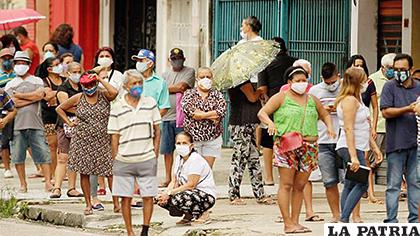 Brasil representa el epicentro de la pandemia por 
Covid-19 en Sudamérica /EFE
