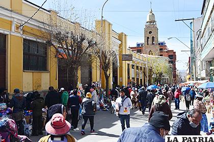 El municipio de Oruro continúa en alto riesgo según categorización del Ministerio de Salud /LA PATRIA /ARCHIVO
