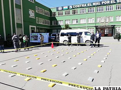 Ayer se presentó la sustancia secuestrada /ABI

