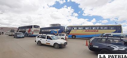 Esperan que el transporte público en Oruro se reactive desde el siguiente mes /LA PATRIA /ARCHIVO
