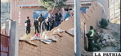 El hecho ocurrió el sábado reciente en una vivienda de la zona Noroeste /LA PATRIA
