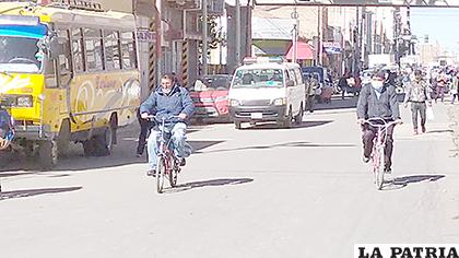 El uso de la bicicleta es frecuente desde que inició la cuarentena /LA PATRIA