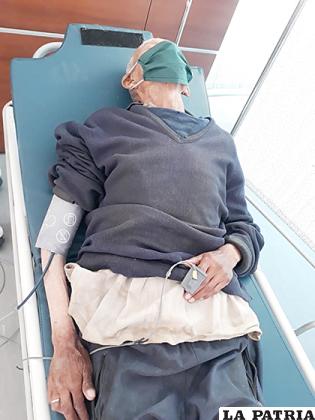 Nicéforo Richard fue internado de emergencia y necesita ayuda para su recuperación /Facebook