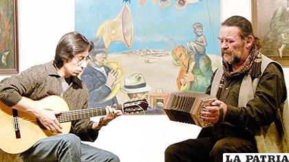 Canedo con guitarra y Salamanca con 