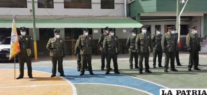 El personal policial homenajea el 6to aniversario de la EPI 1 /LA PATRIA