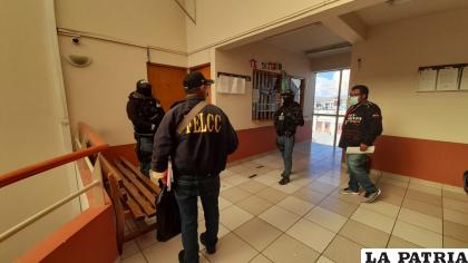 El operativo se desarrolló en el Tribunal de Sentencia Nº 2 /LA PATRIA