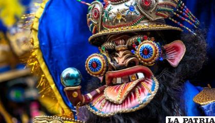 Moreno en el Carnaval de Oruro, Obra Maestra del Patrimonio Oral e Intangible de la Humanidad /LA PATRIA