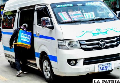 Habrá controles para evidenciar que se cumplen las medidas de bioseguridad en el transporte urbano /GAMO