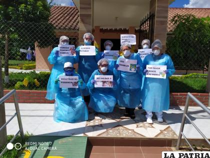 Las enfermeras realizan una labor sacrificada en esta época de pandemia /RR.SS.