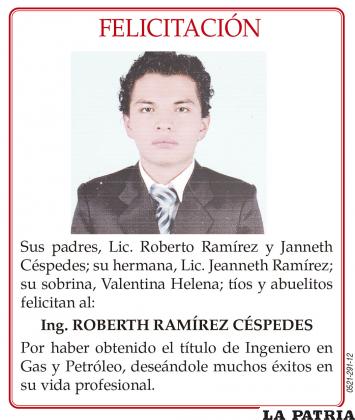 FELICITACIÓN