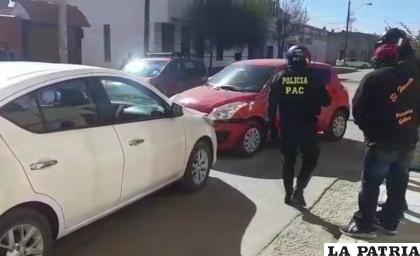 Colisión en la Tarapacá y Herrera /LA PATRIA