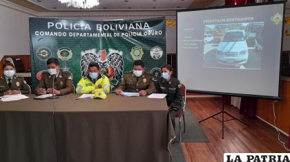 El coronel de Diprove informó que su unidad tomó conocimiento de cuatro robos de vehículos /LA PATRIA