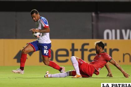 En la ida Guabirá cayó por goleada 5-0 en Brasil el 27/04/2021 /APG