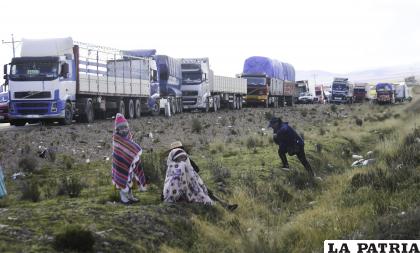 Sin duda los bloqueos terminaron perjudicando a los viajeros